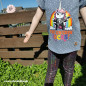 Preview: Bügelbild Einhorn rocks